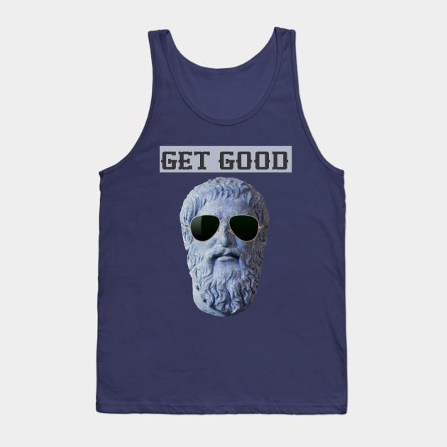 Plato: Get Good Tank Top by neememes